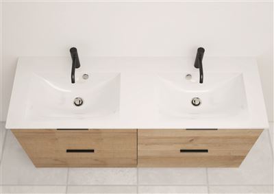 Photo de l'article DOMAO - ECOWATER Plan de toilette en pierre de synthse