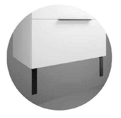 Photo de l'article DOMAO - ECOWATER Paire de pieds pour meuble