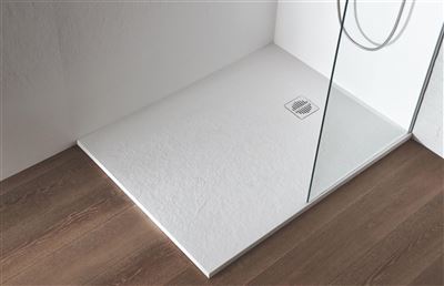 Photo de l'article DOMAO - ECOWATER Receveur ardoise avec grille inox DOMAO