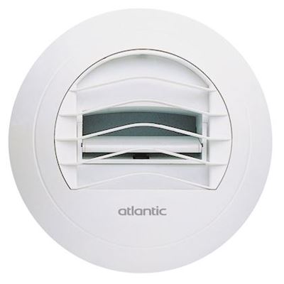 Photo de l'article ATLANTIC CLIM VENTIL BCET  - bouche d''extraction autoreglable cuisine electrique diametre 125