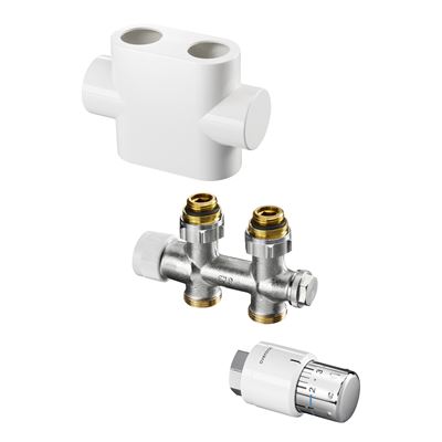 Photo de l'article OVENTROP Kit robinet Oventrop Multiblock T pour radiateur sche serviettes