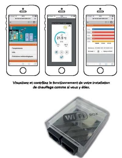 Photo de l'article SELF CLIMAT ACCESSOIRE POUR CHAUDIERE GM EASY WIFI BOX - 