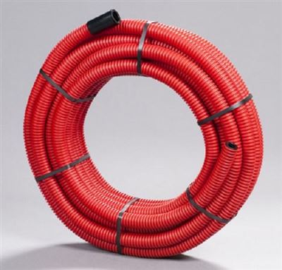 Photo de l'article POLYPIPE Couronne gaine TPC rouge (diamtre 40 mm)