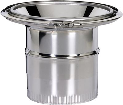 Photo de l'article POUJOULAT Rduction conique inox maill, diamtre 150 / 230 mm