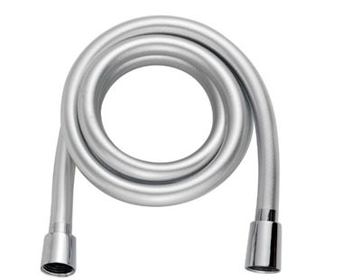 Photo de l'article Sanitaire-distribution Flexible PVC lisse gris mtallis, anti-torsion (1,75m)