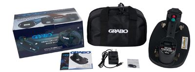 Photo de l'article GRABO Ventouse manuelle lectroportative multi-surfaces en sacoche de transport (Grabo PRO).