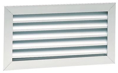 Photo de l'article ATLANTIC CLIM VENTIL Gra-fl  - grille reprise alu blanc+filtre