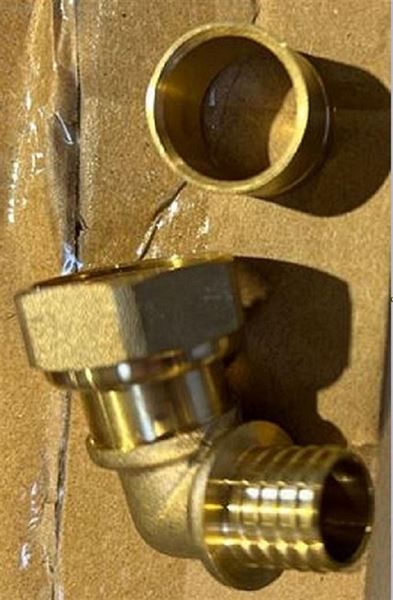 Photo de l'article GUARESKI Coude crou tournant 3/4 PER 20 glissement 