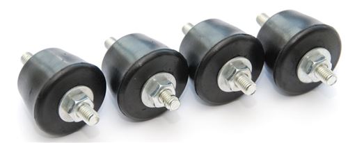 Photo de l'article MC DISTRIBUTION Kit 4 plots anti vibratiles