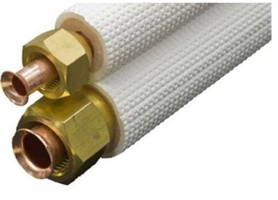 Photo de l'article COPPER Couronne liaison frigorifique cuivre double 1/4- 3/8