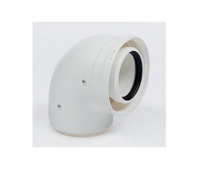 Photo de l'article ATLANTIC PAC ET CHAUDIERE COUDE A 90¸ VENTOUSE 80/125