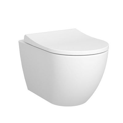 Photo de l'article DOMAO - ECOWATER Pack cuvette suspendue et abattant soft close DOMAO 300