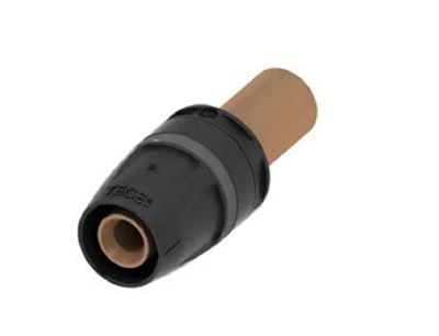 Photo de l'article TECE Adaptateur TECElogo-Push, bronze/bronze au silicium 