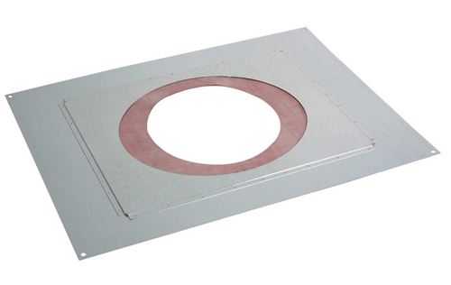 Photo de l'article POUJOULAT PGI 80/130 INOX - RT2012 - PLAQUE DISTANCE SECURITE RAMPANT