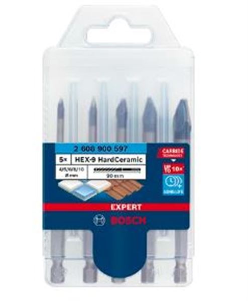 Photo de l'article BOSCH ROBERT (OUTILLAGE) FORET HARD CERAMIC SET D4/5/6/8/1 EX