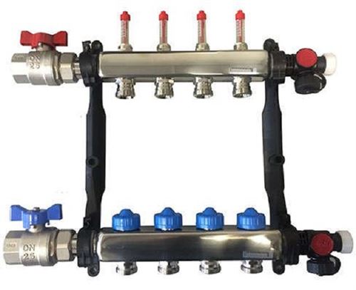 Photo de l'article ROTH Collecteur inox avec d�bitm�tre