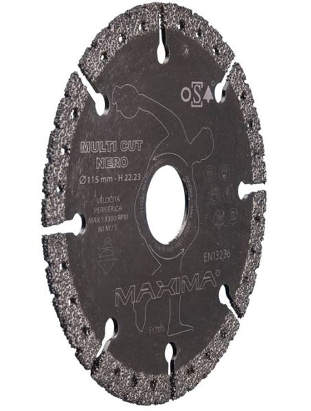 Photo de l'article MAXIMA Disque diamant� NOIR MULTICUT