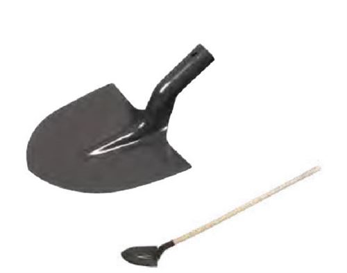 Photo de l'article KS TOOLS Pelle ronde