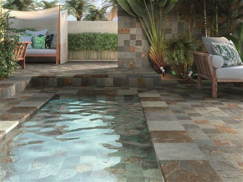 Photo de l'article APE Carrelage sol extrieur Pierre de Bali  Mix 30x60 cm