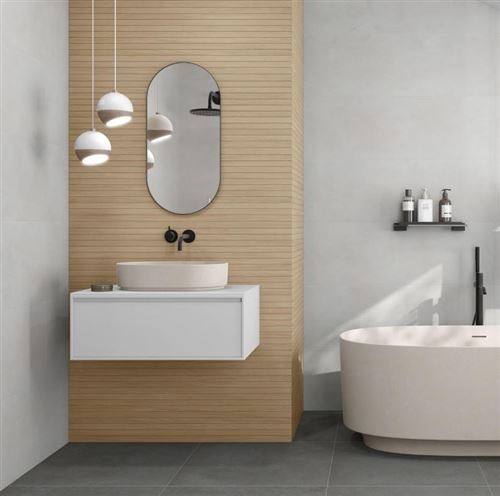 Photo de l'article PAMESA Faence effet bois ORDESA ROBLE 33,3x100 cm