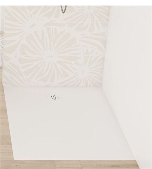 Photo de l'article KINEDO Receveur acrylique Kinesurf Nova (avec bonde)