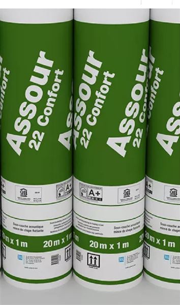 Photo de l'article SIPLAST Assour 22 confort (sous couche acoustique)