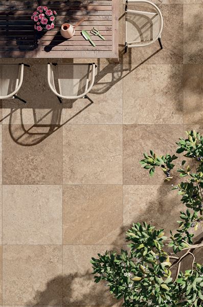 Photo de l'article NOVOCERAM Carrelage de sol effet pierre s�rie TIBER (60x60 cm)