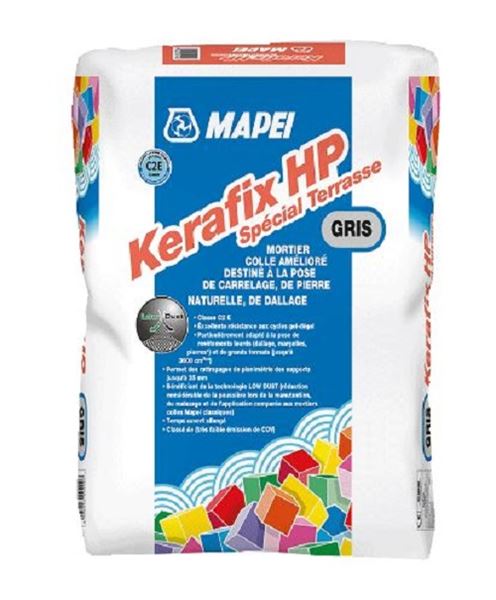 Photo de l'article MAPEI Mortier colle KERAFIX HP terrasse