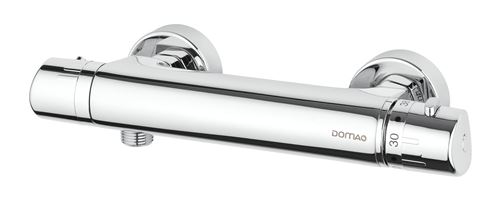 Photo de l'article DOMAO - ECOWATER Mitigeur thermostatique douche avec rosaces murales DOMAO 100