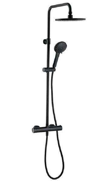 Photo de l'article WIRQUIN Colonne de douche BLACK ROMA CONFORT