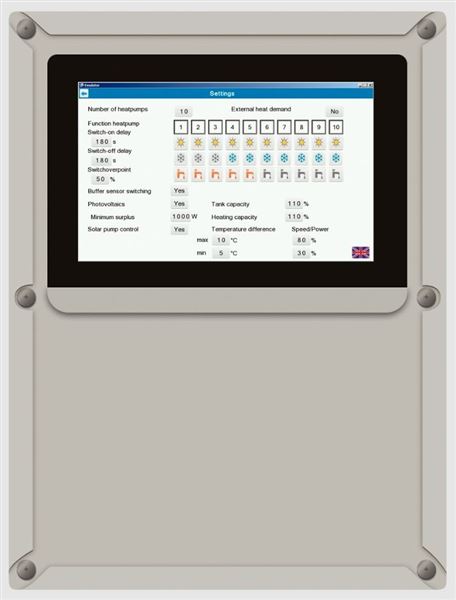 Photo de l'article PANASONIC Contr�leur cascade pompes � chaleur AQUAREA