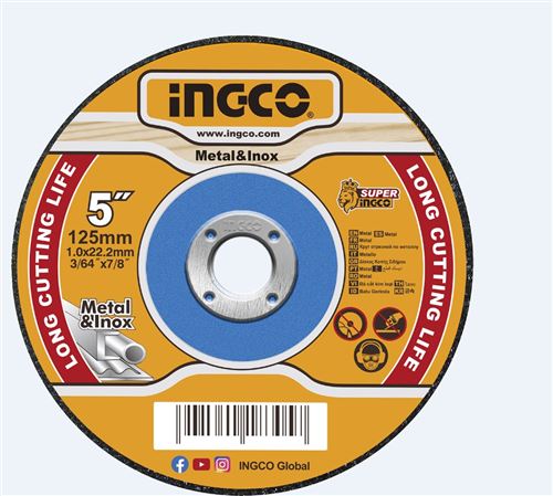Photo de l'article INGCO Disque de coupe abrasif pour m�taux 