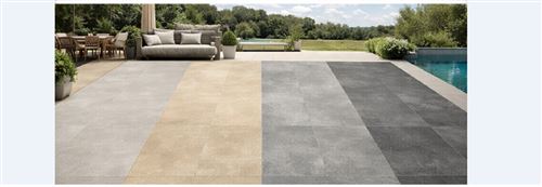 Photo de l'article PERONDA Carreaux de terrasse effet ciment s�rie CEMEN 