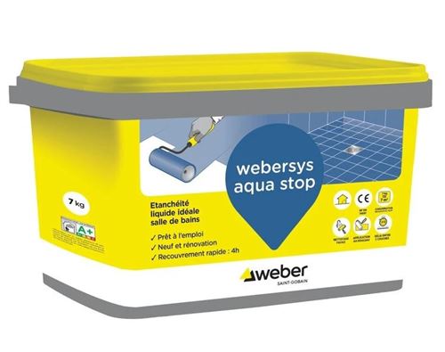 Photo de l'article WEBER Primaire d''�tanch�it� sous carrelage WEBERSYS AQUA STOP