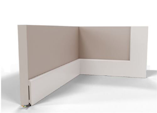 Photo de l'article PROFILPROS Plinthe PVC (arrondie et anti-choc )