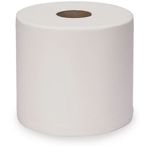 Photo de l'article Sanitaire-distribution Bobine de papier industriel micro gaufr�e pure ouate