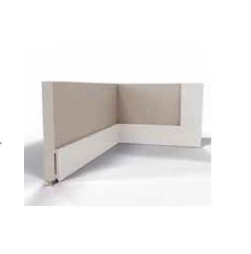 Photo de l'article PROFILPROS Plinthe anti choc carr� PVC 2,4ML