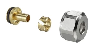 Photo de l'article OVENTROP Jeu de raccords PER 3/4 - 12 x 1,1 mm