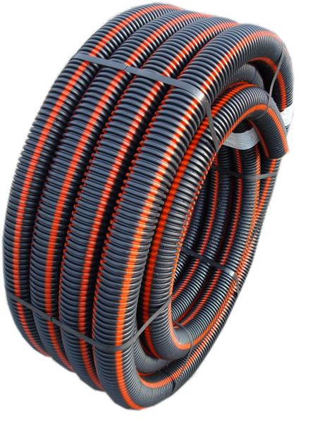 Photo de l'article POLYPIPE Gaine TPC noire avec liser rouge