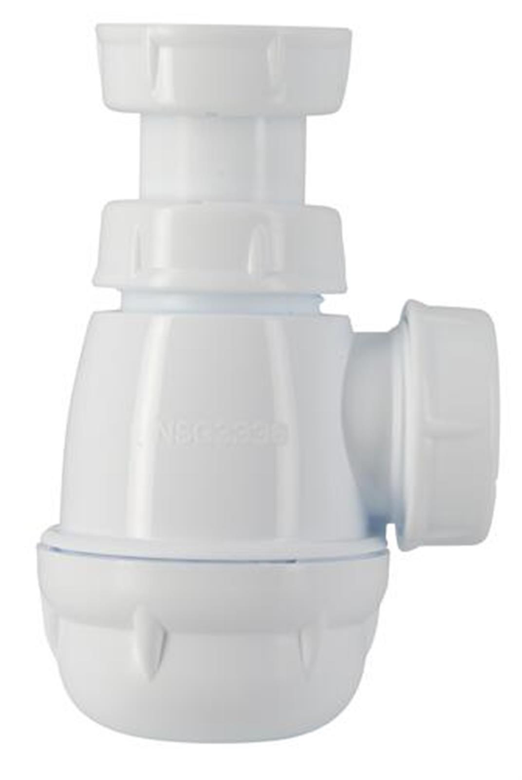 Photo de l'article NICOLL Siphon polypropylne sortie J.C (diamtre 32 mm) pour bidet