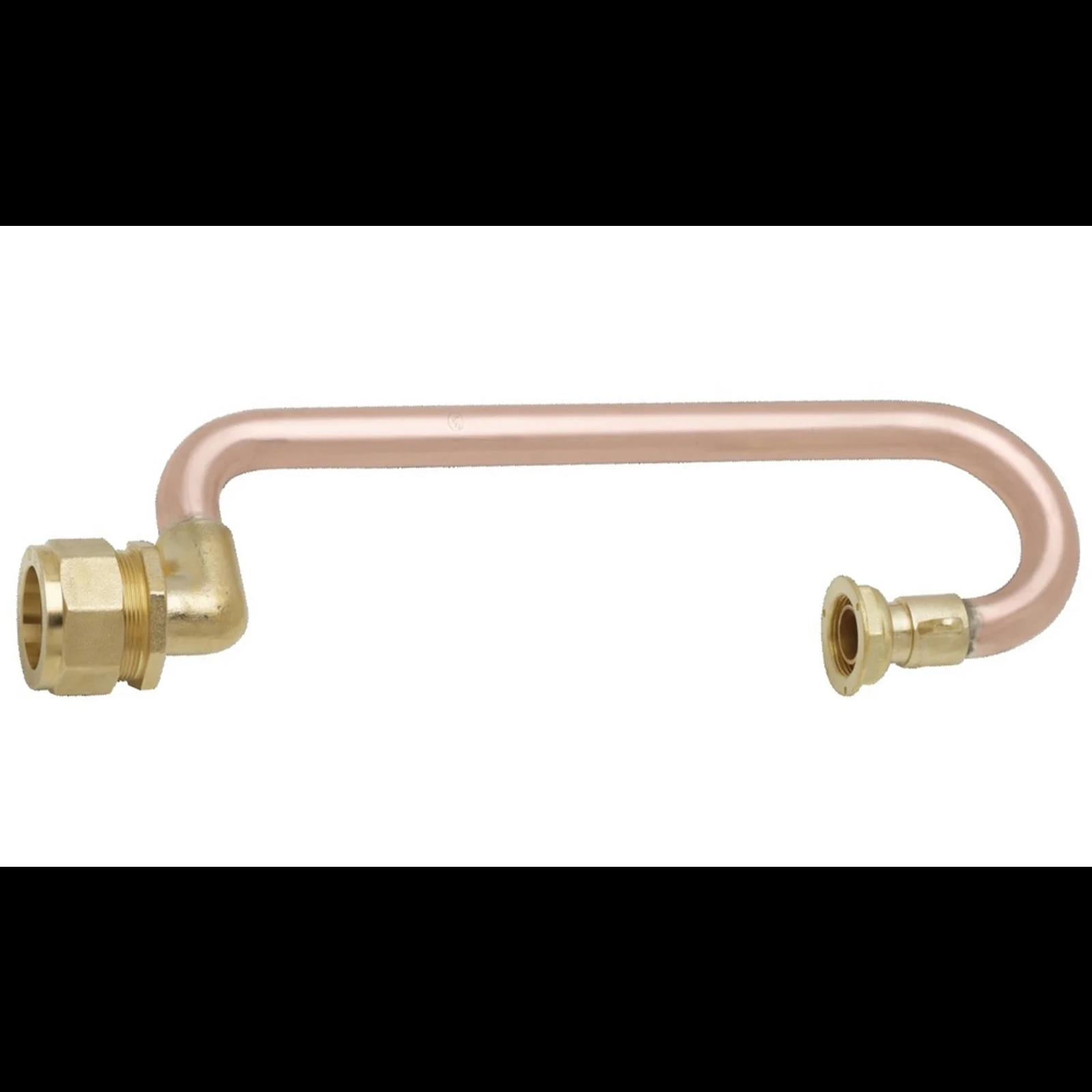 Photo de l'article BANIDES ET DEBAURAIN Crosse de sortie de compteur pour tube polythylne avec patte de fixation