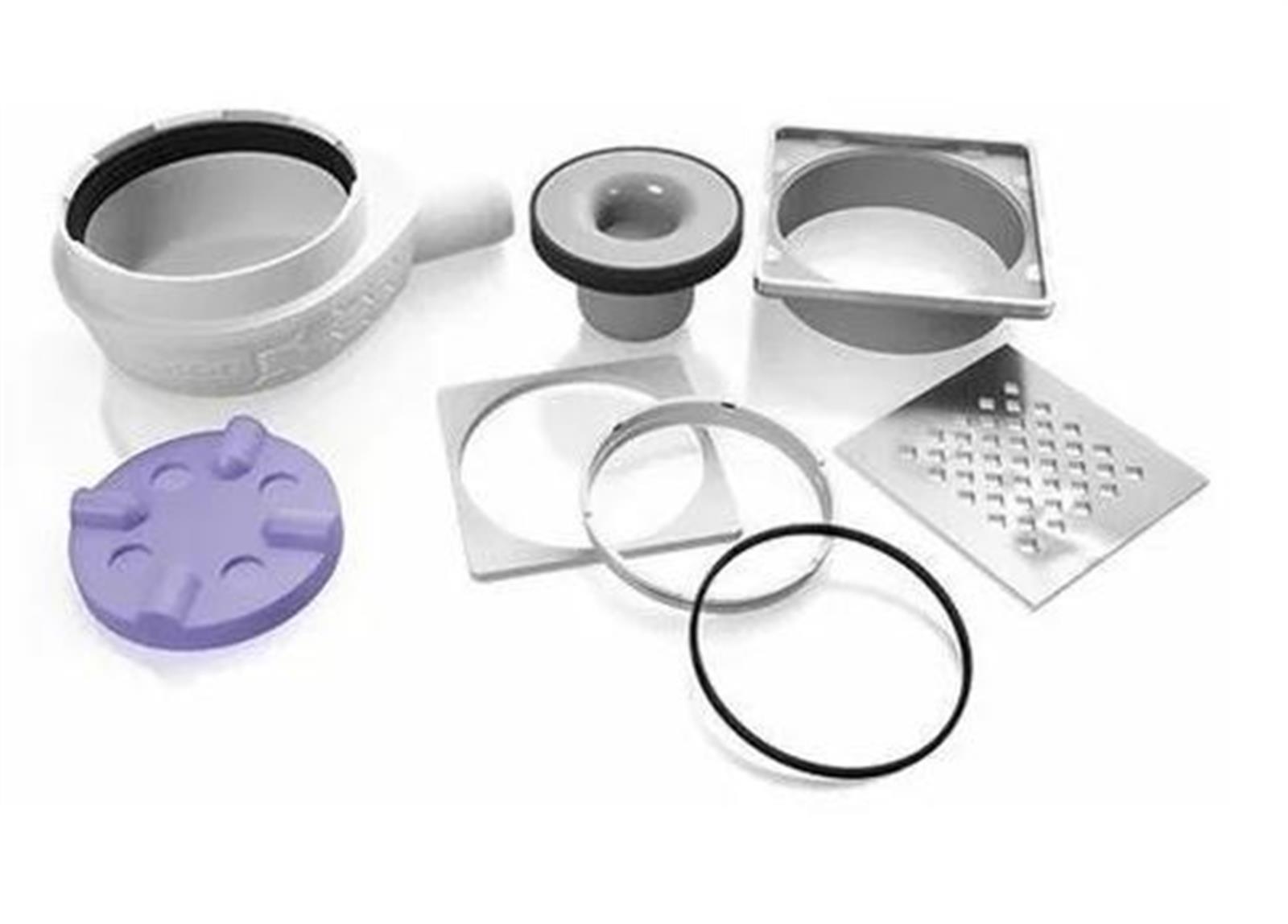 Photo de l'article JACKON JACKOBOARD Siphons avec grille carre - JACKOBOARD AQUA 