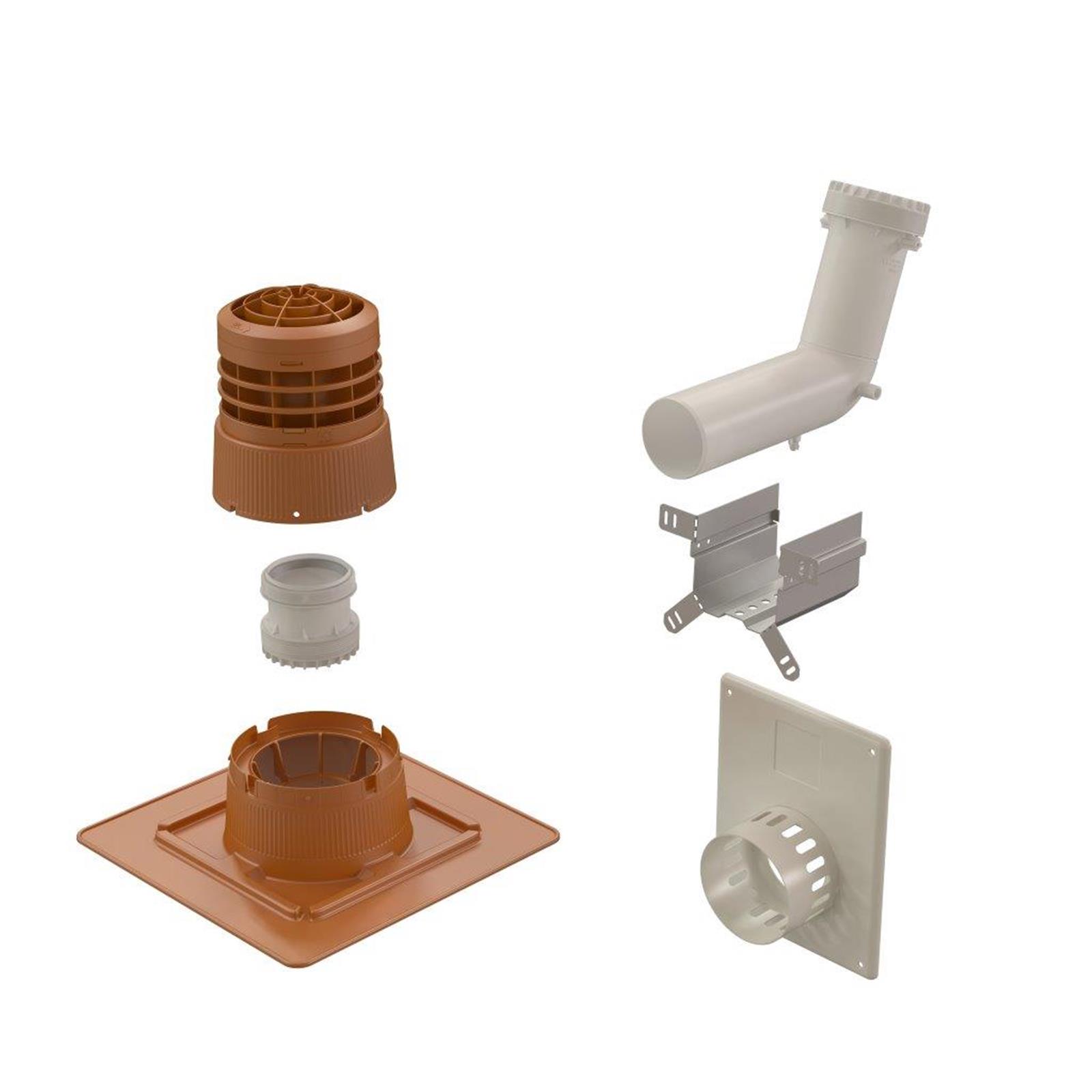 Photo de l'article UBBINK Kit CHEMILUX CONDENS 2 en 1 - horizontal ou vertical