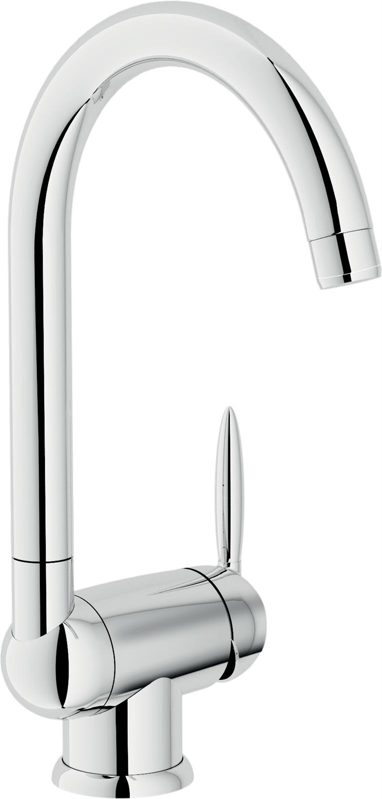 Photo de l'article NOBILI Mitigeur cuisine  bec rabattable OVETTO