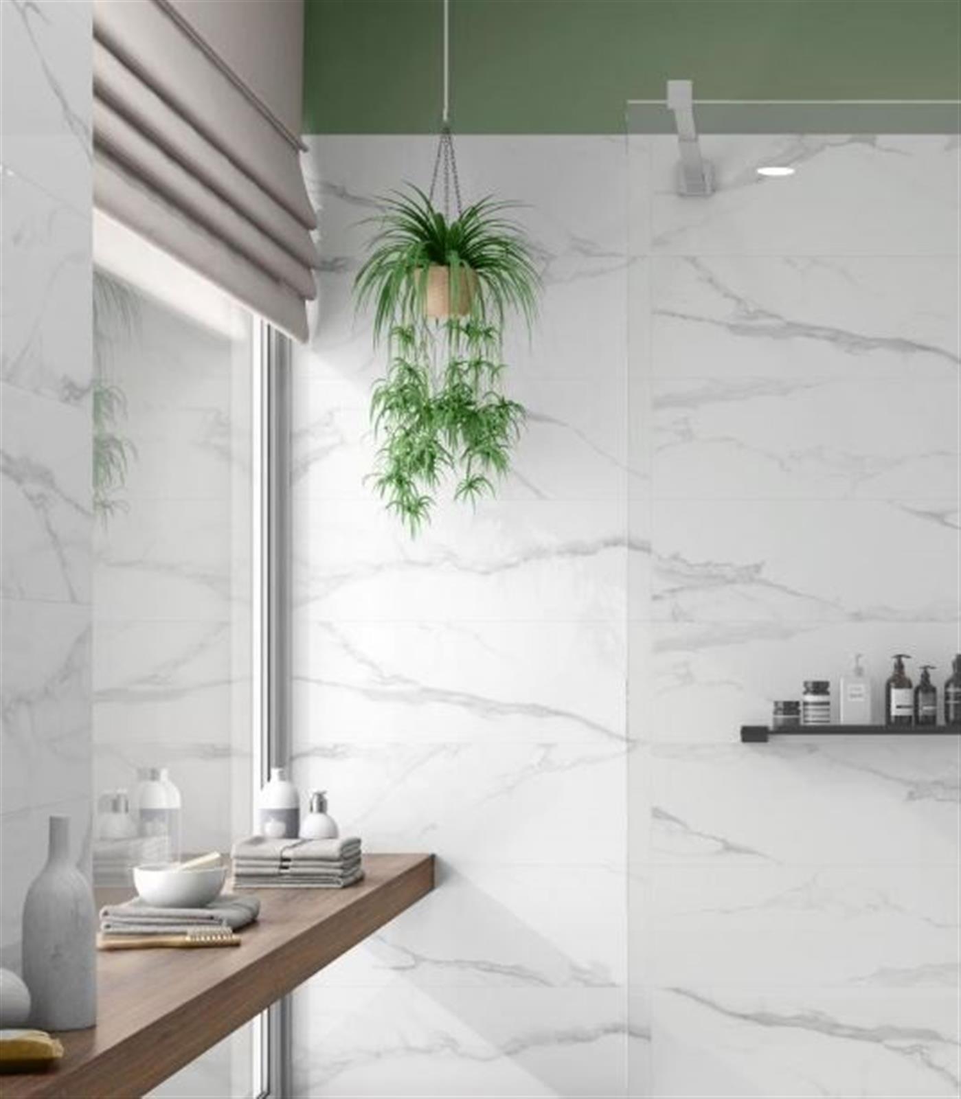 Photo de l'article PAMESA  Faence effet marbre PORTOFINO 33,5x55 cm