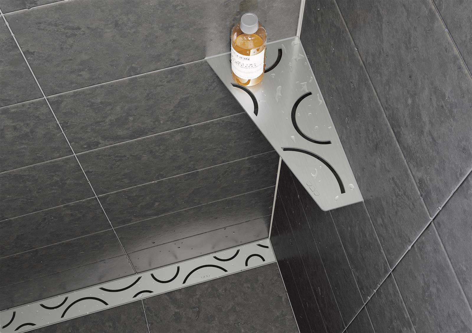 Photo de l'article SCHLUTER Tablette murale de douche SHELF- E- S3