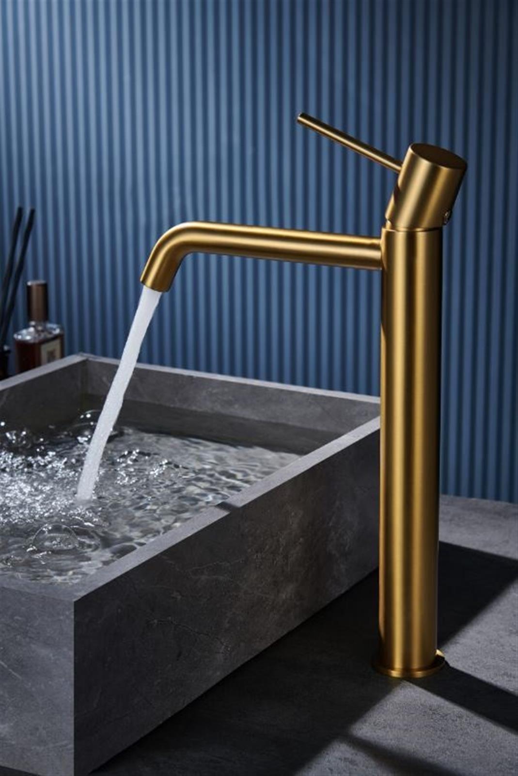 Photo de l'article IMEX Mitigeur de lavabo haut monocommande MONZA