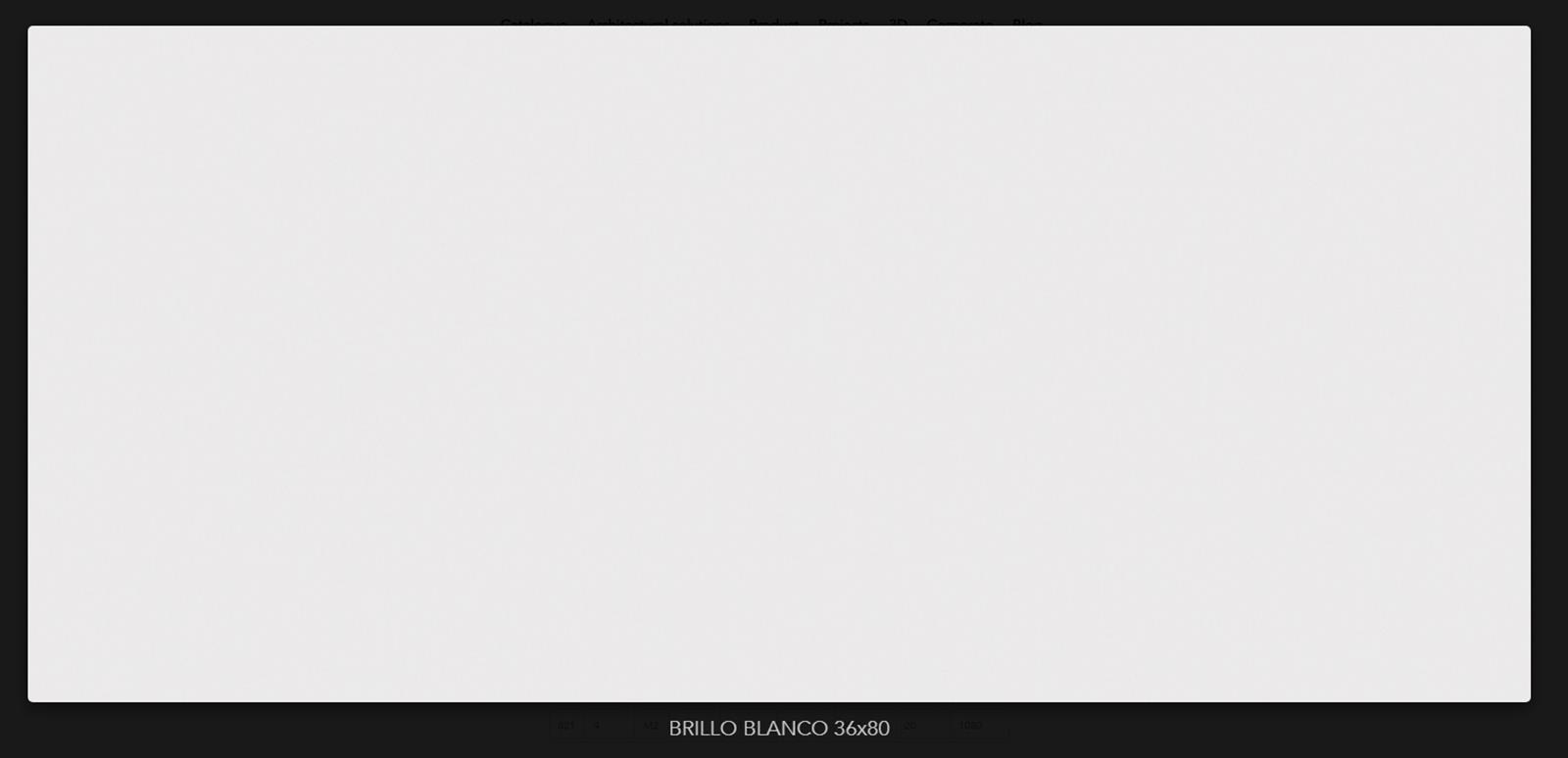 Photo de l'article PAMESA Fa�ence s�rie Whites (36x80 cm)