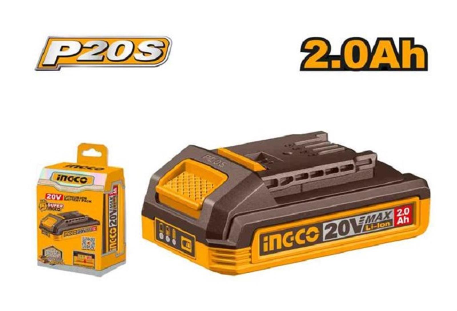 Photo de l'article INGCO Batterie Lithium-ion 20V 