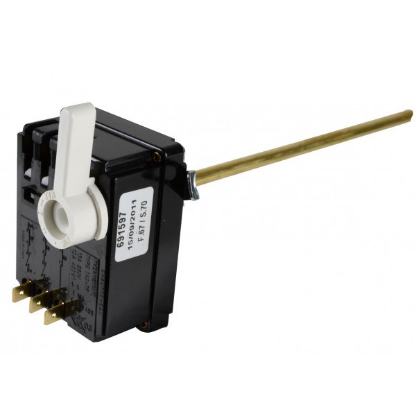 Thermostat TAS TF 450 monté verticalement (levier blanc) - Thermostat TAS TF 450 monté verticalement